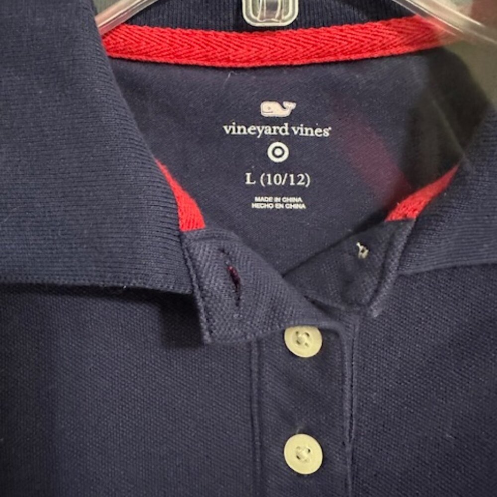 Vineyard Vines Polo Kids Shirt size 10/12 - Picture 2 of 3